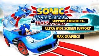 Sonic Racing Transformed Update 2024 Unofficial Support Android 13 + Gameplay