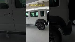 JIMNY IN WHITE COLOR #jimny #suzuki #marutisuzuki