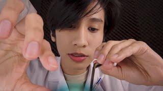 ASMR หมอรักษา หูอื้อ แคะหูลึกที่สมจริง EARS CLEANING & EXAM DOCTOR RolePlay