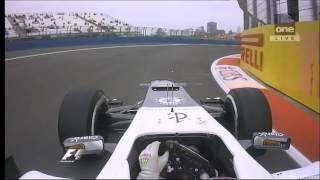 F1 Valencia 2012 - Kamui Kobayashi Onboard