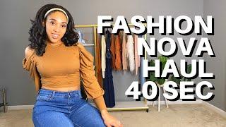 Mini Fashion Nova Try On Haul #Shorts