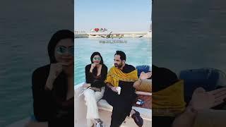 Tehzeeb hafi with Gf enjoy poetry lifeTehzeeb hafi girlfriend 