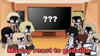 Aot Marley react to godzilla Original  Gacha club