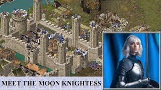 Stronghold Crusader  Bizarre New Lords Mod  Meet The Moon Knightess