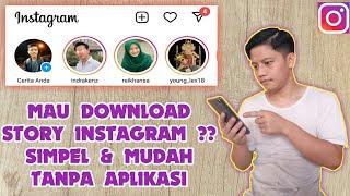 Cara Download Story instagram Tanpa Aplikasi