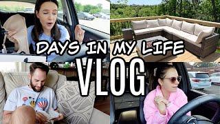 VLOG new outdoor furniture zacs bday gift exchange lol + money chat