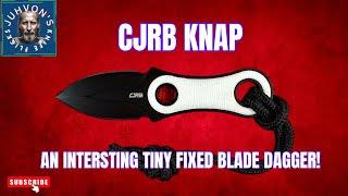 CJRB Knap. The smallest fixed blade edc knife I have ever seen