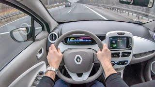 Renault ZOE  4K POV Test Drive #150 Joe Black