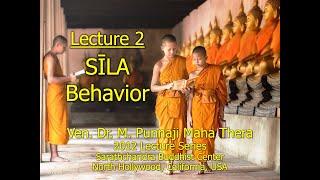 BHANTE PUNNAJI LECTURE 2 - BEHAVIOR 2012 LECTURE SERIES @SARATHCHANDRA