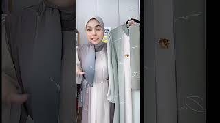 Beli disini Viral MODEL BAJU gamis terbaru  Set Phasmina Mewah 2025