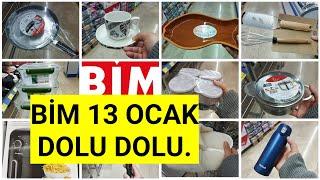 BİM 13 OCAK 2023  BİM BU CUMA KAÇMAZ DOLU DOLU MUTFAK BEBEK ÖRGÜ AKTÜEL ÜRÜNLER 