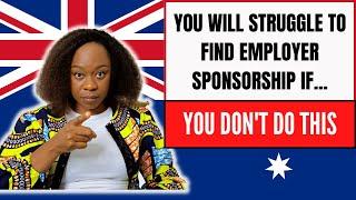 EMPLOYER SPONSORSHIP TO AUSTRALIA - Important requirements to meet  & where to search