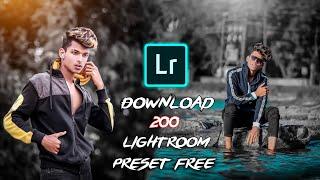 Lightroom Mobile 200 Presets free Download in 1 click in Hindi   Lightroom Latest Presets Download