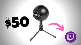 Blue Snowball Budget Microphone for Streaming