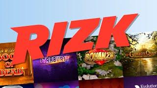 Огляд Обзор онлайн казино Різк  Rizk online casino