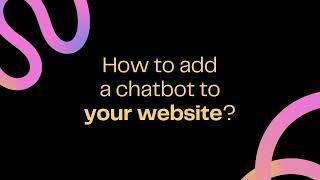 Droxy Tutorial How to add a chatbot to your website?