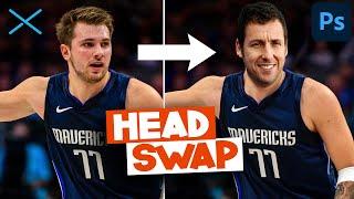 How to SWAP HEADS in Photoshop  EASY