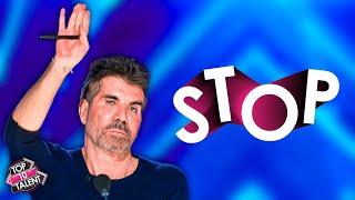 Simon Cowell Says STOP But Then... OMG