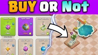 Foot Tribute new decorating item review  clash of clans new decoration.