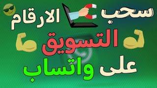 سحب داتا ارقام مستهدفة + طريقة ارسال رسائل جماعية على واتس اب لأي رقم بضغطة زر  التسويق بالواتساب