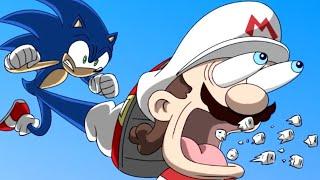 Super Mario gegen Sonic the Hedgehog Animation - MULTIVERSE WARS