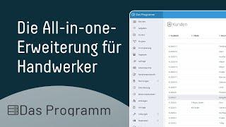 Das Programm Die all-in-one-Erweiterung für Handwerker bexio Marketplace