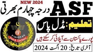 Asf jobs 2024Air port Security force jobs