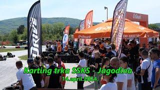 Karting trka SSKS  - Jagodina 14.april.2024. reportaža