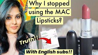 REVEALED THE TRUTH ABOUT THE MAC LIPSTICK  REVIEW & DEMO WITH & WITHOUT MAKEUP MAC LIPSTICK SWATCH