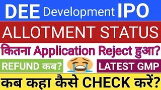 Dee Development IPO  DEE Development IPO GMP Allotment  IPO News Latest  Stock Market Tak