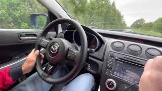 Mazda CX-7 stage1 2.3 turbo разгон до сотни по GPS