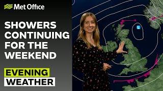 150624 – More showers and rain expected – Evening Weather Forecast UK – Met Office Weather