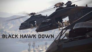 Black Hawk Down  GTA V War Movie 