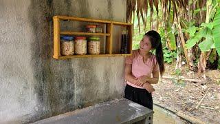 Making the simplest wooden kitchen cabinets  Ly Thi Duyen