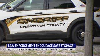 Law enforcement encourage safe storage of firearms after Cheatham County toddler dies from accidenta