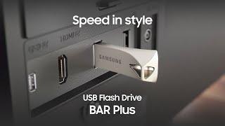 USB Flash Drive BAR Plus Speed in style  Samsung