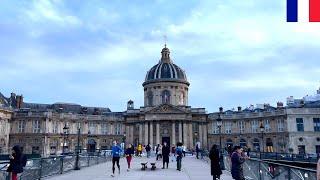 ️【HDR 4K】Paris Dusk Walk - Louvre to Pont Neuf via Musée dOrsay Mar 2024