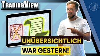 In 6 Minuten die perfekte Tradingview Watchlist erstellen