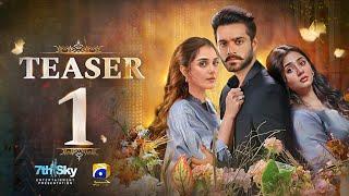 Teaser 1  Sun Mere Dil  ft.Maya Ali Wahaj Ali & Durefishan Saleem  7th Sky Entertainment  CS