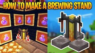 How to Make a Brewing Stand in Minecraft