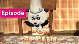 Masha and The Bear - Bon appétit  Episode 24 New cartoon for kids 2016