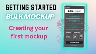 Create your first mockup using Bulk Mockup Photoshop Plugin  Getting Started with Bulk Mockup