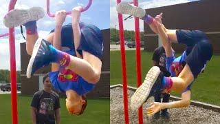 FALLING off MONKEY BARS  FUNNY FAILS