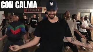 Daddy Yankee & Snow - Con Calma Official MV rehearsal 2nd cast Lead Choreographer Greg Chapkis