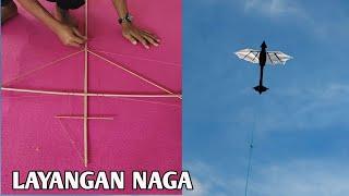 Cara membuat layangan naga  How to Make a Dragon Kite