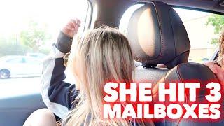 SHE HIT 3 MAILBOXES  Family 5 Vlogs