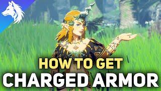 How To Get The Charged Armor Set Stormy Weather Attack Zelda Tears of The Kingdom