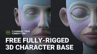 Streamline Your 3D Character Workflow  Download CC Character Base For Free Now