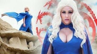 Game of Thrones DRAGON CAM- Daenerys Targaryen Cosplay Showcase  Screen Team