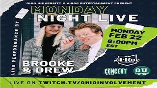 Music Duo Brooke and Drew Live with DJ A-roc on twitch.tvOhioinvolvement
